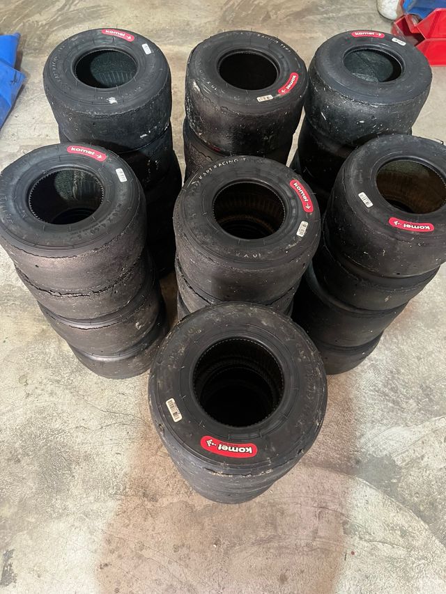 Ruedas Komet Rojas Kart