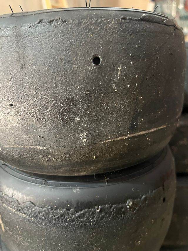 Ruedas Komet Rojas Kart