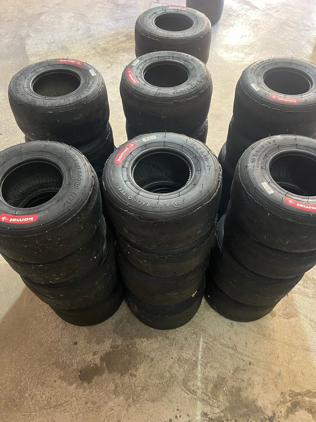 Ruedas Komet Rojas Kart
