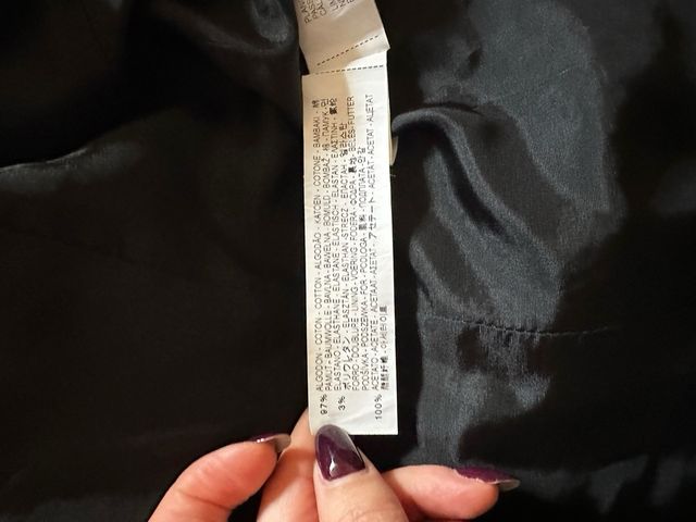 Blazer Zara Preto Tamanho XS