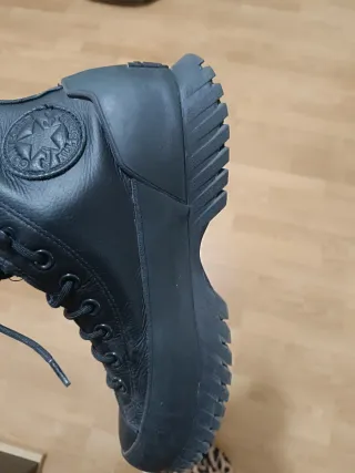 Botas Converse Piel Negra Talla 39