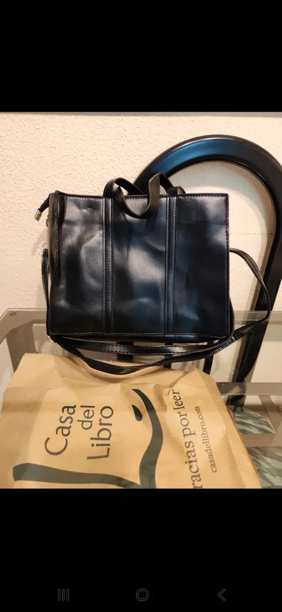 Bolso tote negro