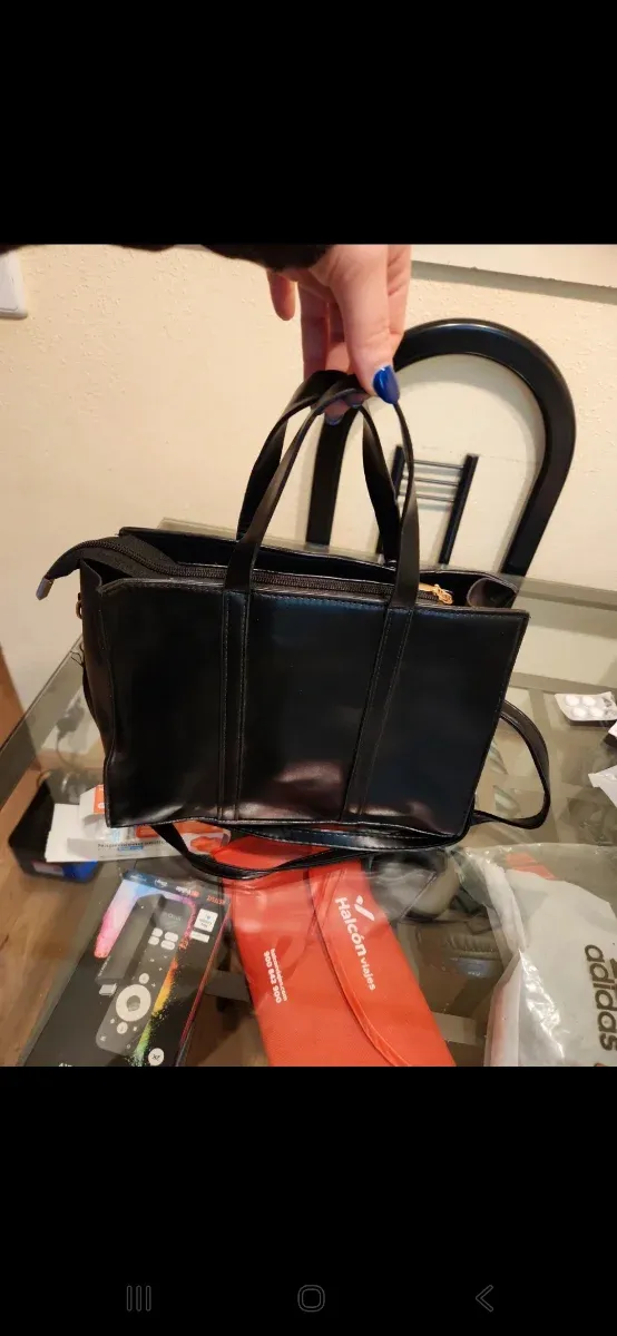Bolso tote negro