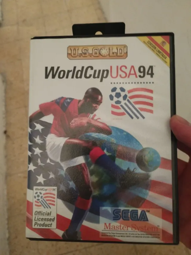 World Cup USA 94 Master System U.S. Gold