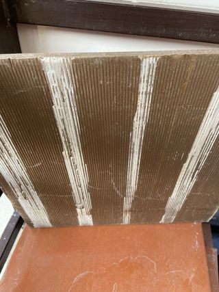 Baldosa suelo barro terrazo 31x31