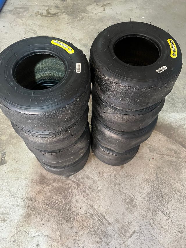 Ruedas Komet Amarillas Kart