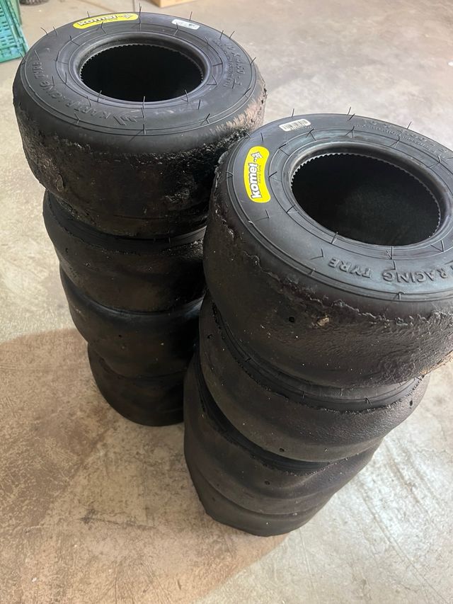 Ruedas Komet Amarillas Kart