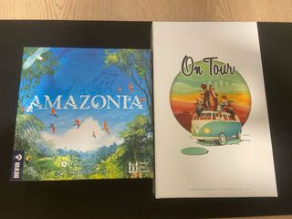Pack Juegos Mesa: Amazonia y On Tour