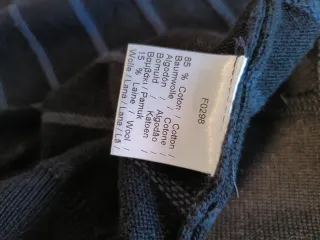 Jersey Nuevo Lacoste Original cremallera negro/gri