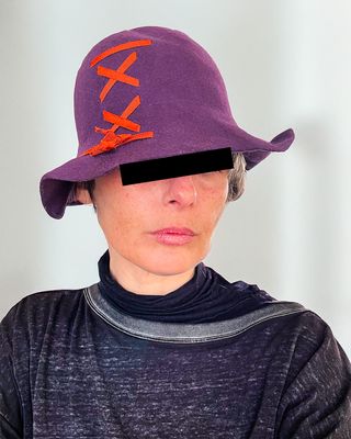 Cappello Vintage Bombetta Lana Ottime Condizioni