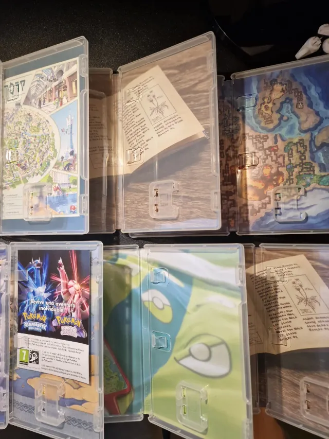 Carátulas Originales Pokémon Switch