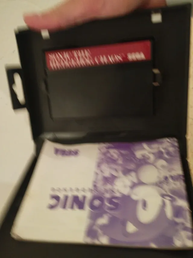 Sonic Chaos Master System Sega