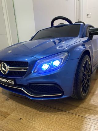 Coche Eléctrico Infantil Mercedes AMG Azul