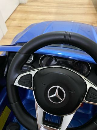 Coche Eléctrico Infantil Mercedes AMG Azul