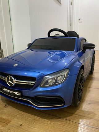 Coche Eléctrico Infantil Mercedes AMG Azul