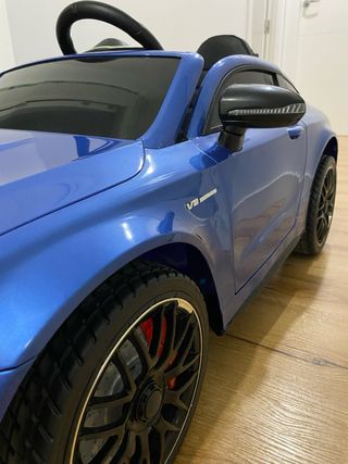 Coche Eléctrico Infantil Mercedes AMG Azul