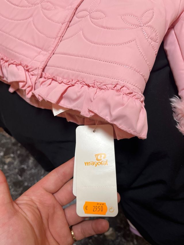 Abrigo Mayoral niña 9 meses