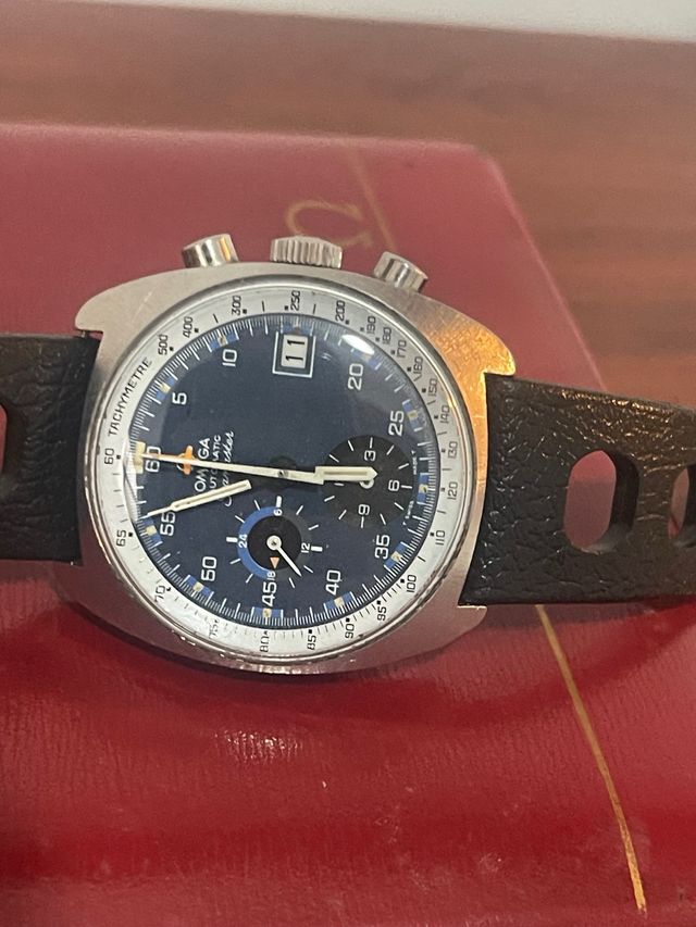 Reloj Omega Jedy Cronógrafo Azul