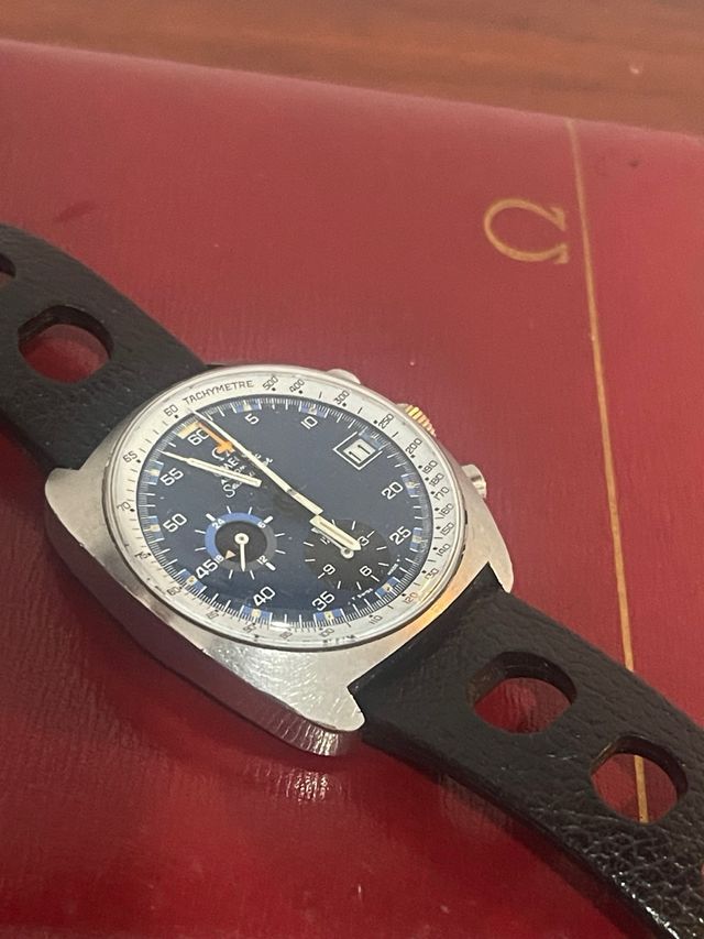 Reloj Omega Jedy Cronógrafo Azul