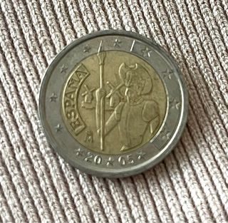Moneda 2€ Conmemorativa El Quijote 2005