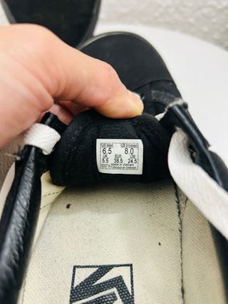 Zapatillas Vans Negras