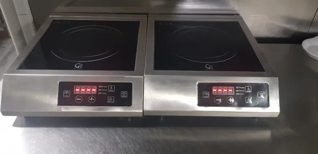 2 Cocinas Inducción Sobremesa 5.5kW