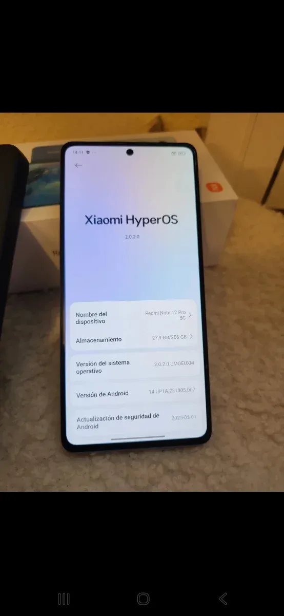 Xiaomi Redmi Note 12 Pro 5G 8gb ram y 256 gb