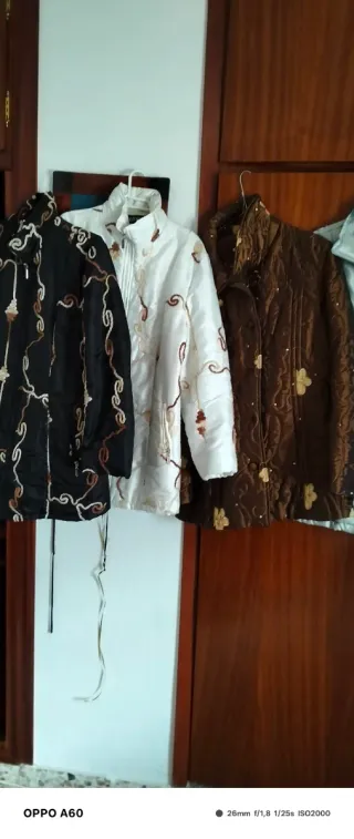 Lote 5 chaquetas acolchadas