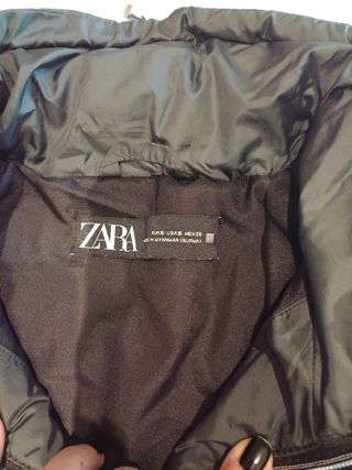 Cazadora acolchada mujer verde oscuro.