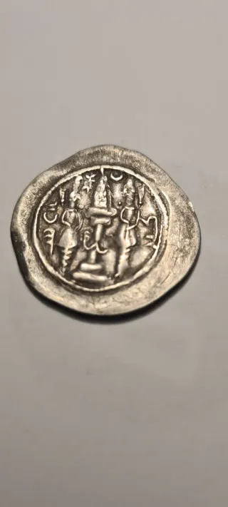 Moneda Griega Antigua Plata