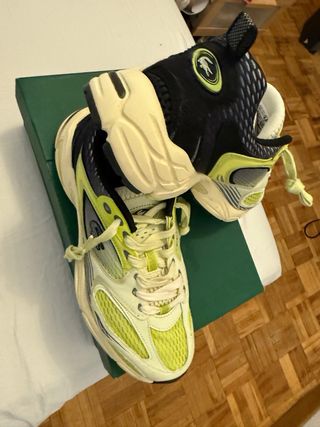 Zapatillas running retro Lacoste Talla 42.5