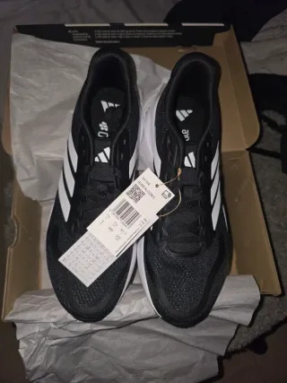 Zapatillas Adidas Run Falcon Negras y Blancas