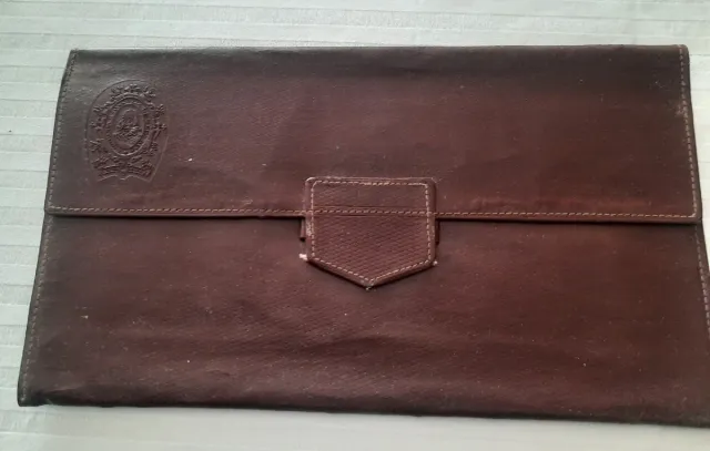 Portafolio Seguros Cervantes Piel Marrón