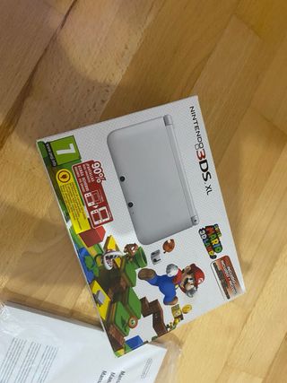 Nintendo 3DS XL Blanca Completa + Caja original