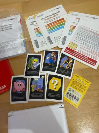 Nintendo 3DS XL Blanca Completa + Caja original
