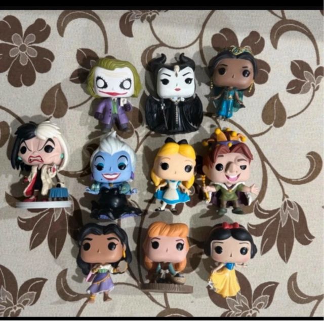 Lote Funko Pop Disney y DC