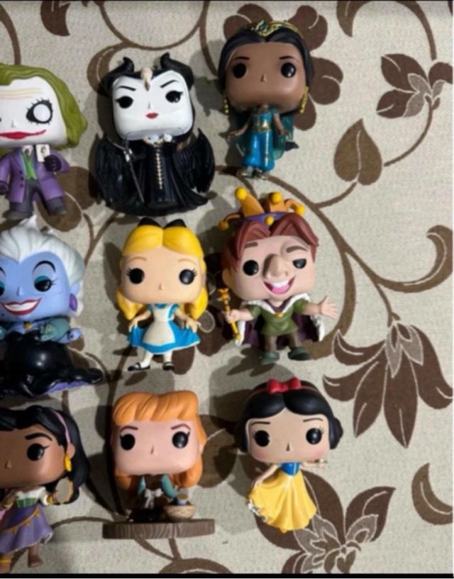 Lote Funko Pop Disney y DC