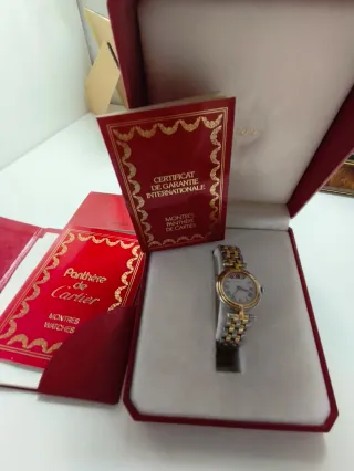 Reloj Cartier Panthere Oro y Acero