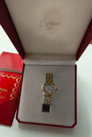 Reloj Cartier Panthere Oro y Acero