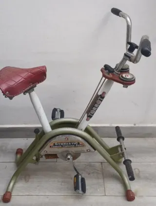 CHOLLO!!  BICI ESTATICA ANTIGUA TORROT