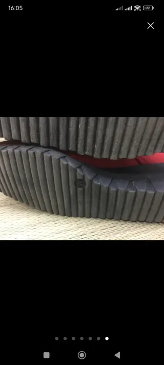 Botines Hírica Piel Gamuza Rojo