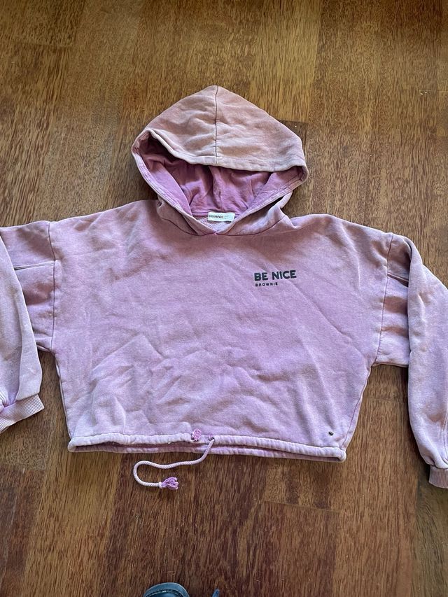 Sudadera Brownie rosa hoodie