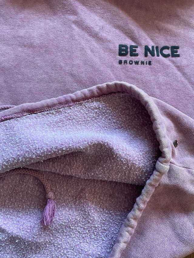 Sudadera Brownie rosa hoodie