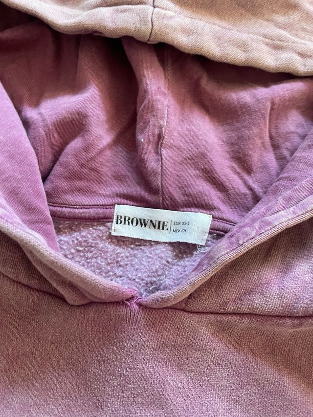 Sudadera Brownie rosa hoodie