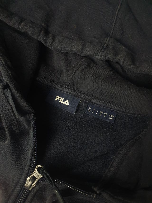 Sudadera Fila con cremallera azul marino