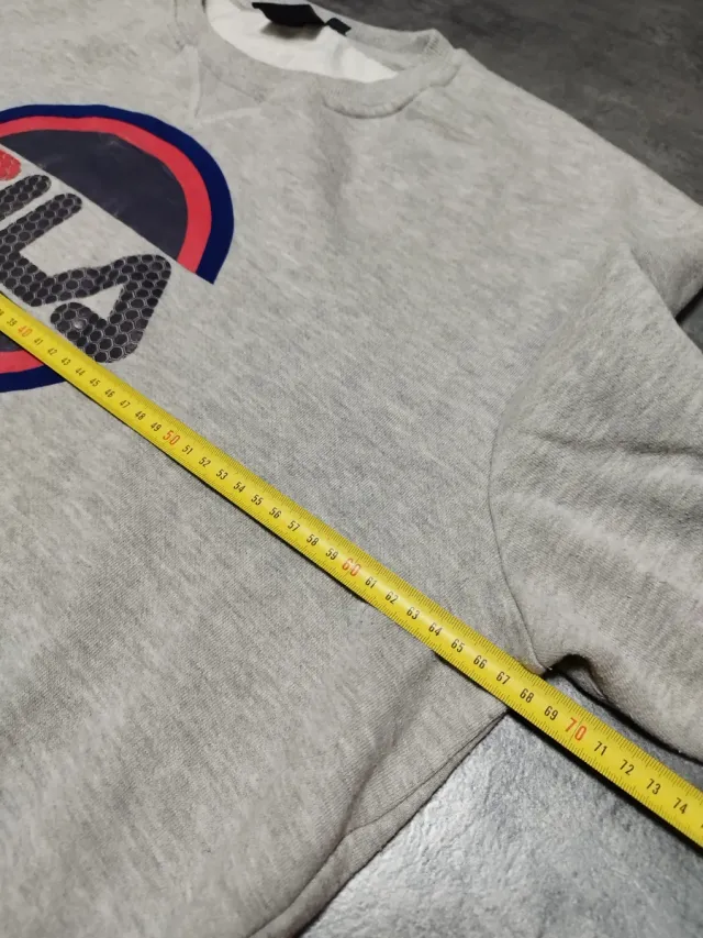Sudadera Fila Gris Talla XXL