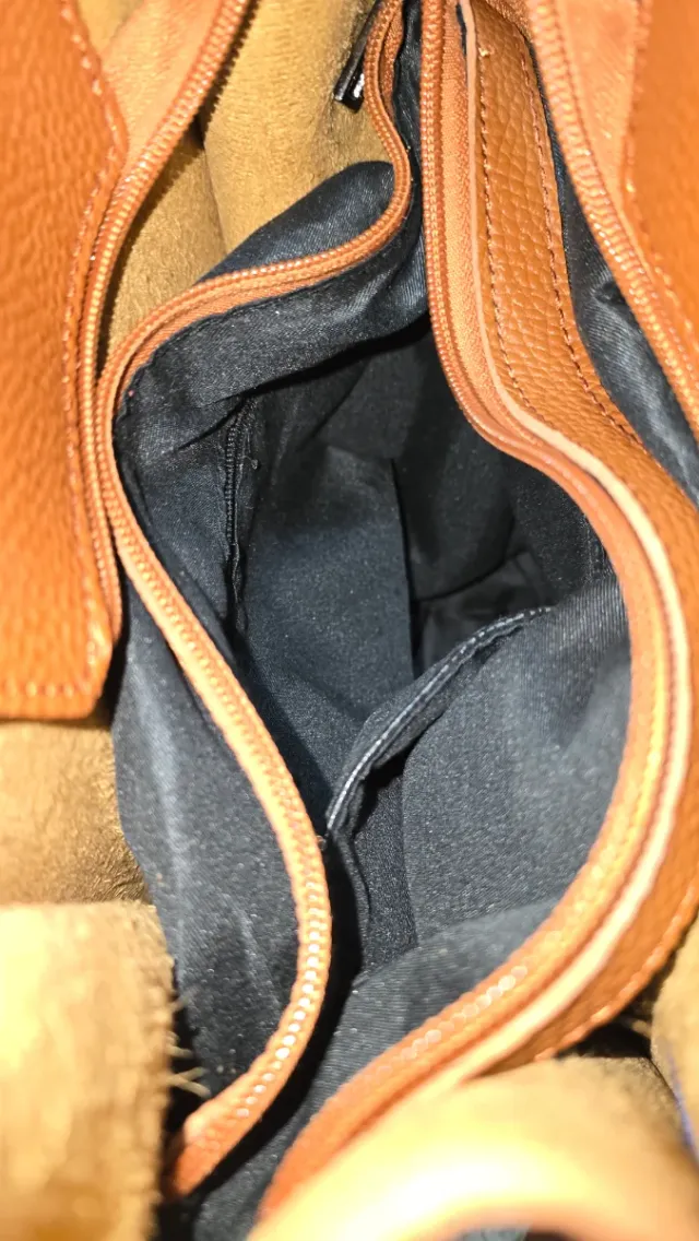 Bolso de petaca marrón