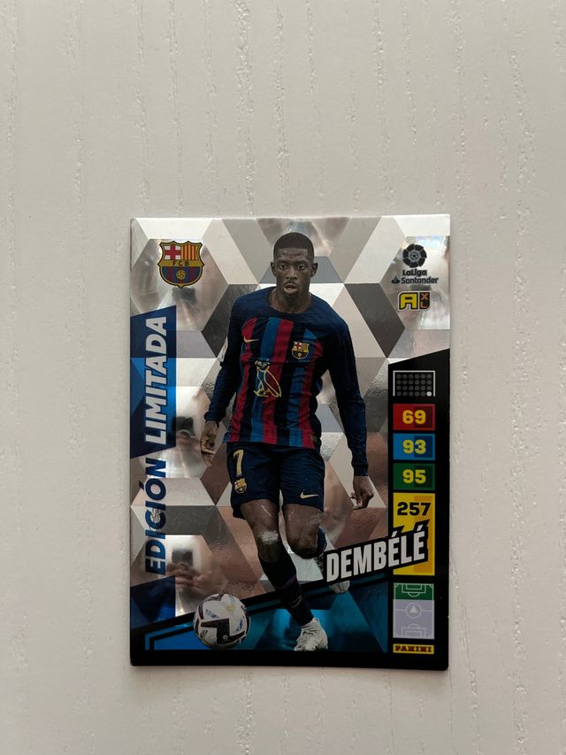 Carta Fútbol Dembélé Edición Limitada