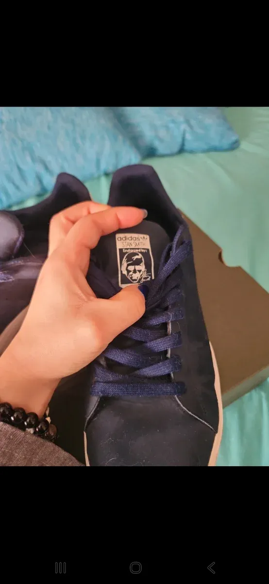 Zapatillas Adidas Stan Smith Azul/Blanco