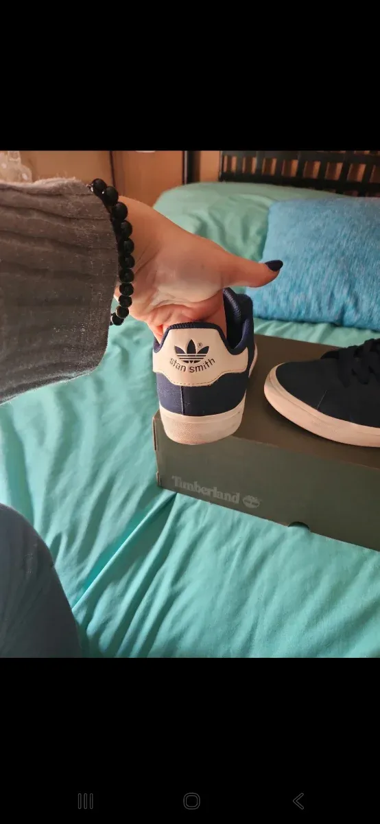 Zapatillas Adidas Stan Smith Azul/Blanco